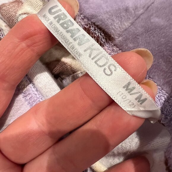 Urban Kids Purple and Brown Dog Pajama Bottoms Girls Size 10-12 - Picture 9 of 9